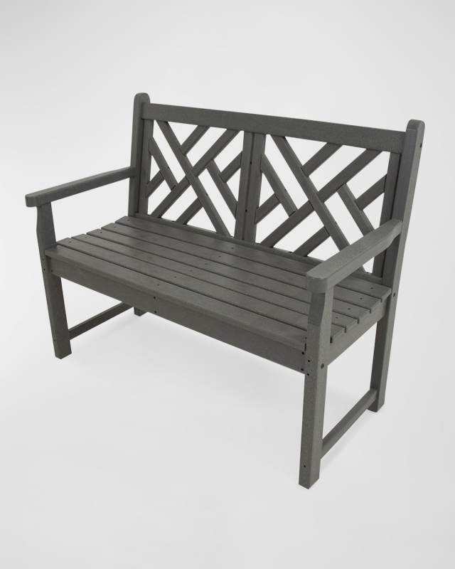 Chippendale 48" Outdoor Bench